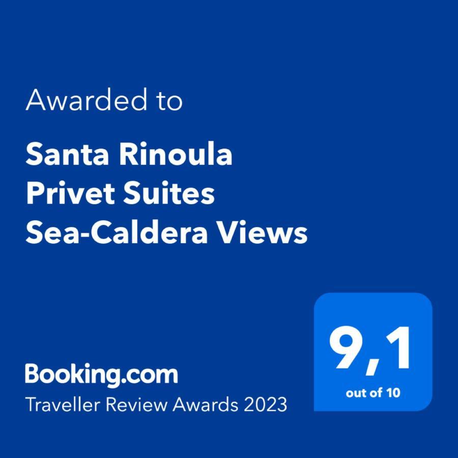 Santa Rinoula Suites Sea Sunset Views Adults Only 메갈로호리 외부 사진
